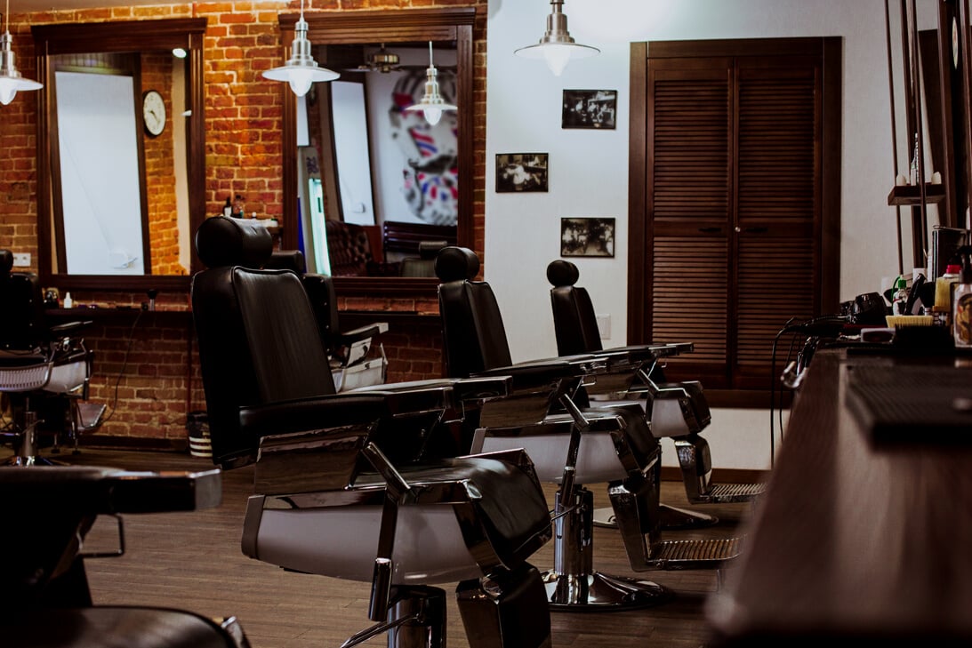 Vintage Chairs in Barbershop