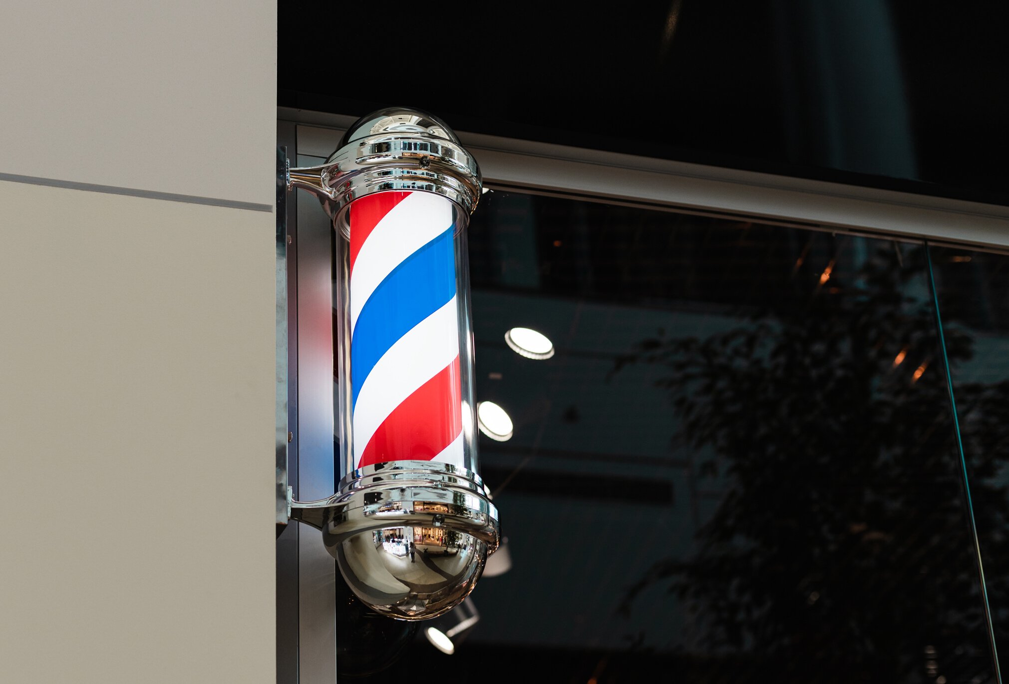 Lit Barber's Pole 